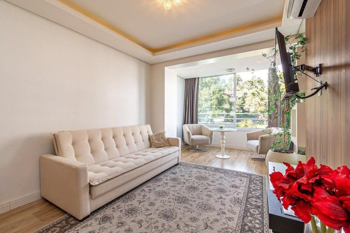 Rosa Apartamento Centro Parque da Vinícola Gramado Exterior foto